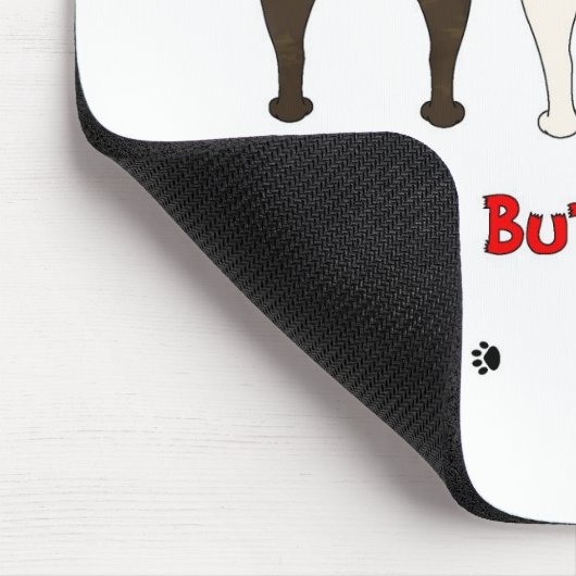 Nichts HinternFrenchies Mousepad (Ecke)