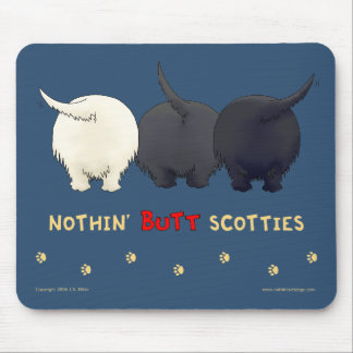 Nichts HinternScotties Mousepad