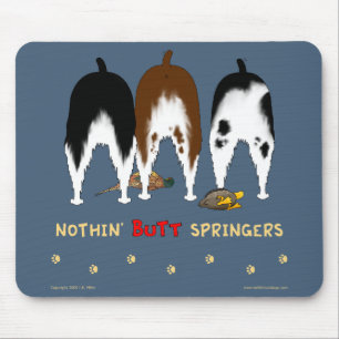 Nichts HinternSpringers Mousepad