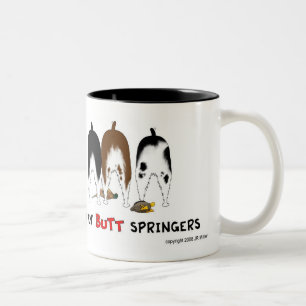 Nichts Hinternspringers-Tasse Zweifarbige Tasse