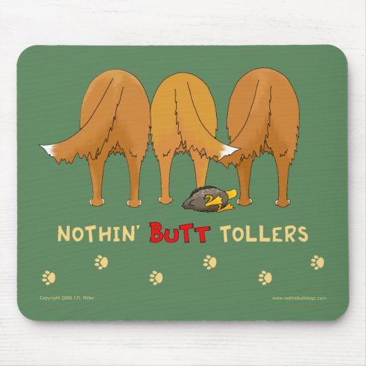 Nichts HinternTollers Mousepad (Vorne)