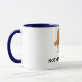 Nichts Hinterntollers-Tasse Tasse (Links)