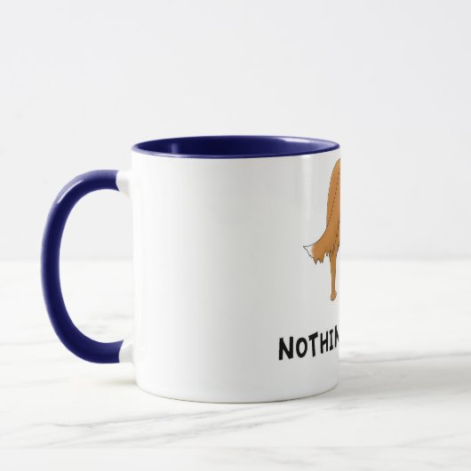 Nichts Hinterntollers-Tasse Tasse (Links)
