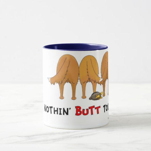 Nichts Hinterntollers-Tasse Tasse (Zentrum)