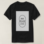 Nichts im Innen Nichts im Außenbereich iPho T-Shirt (Design vorne)