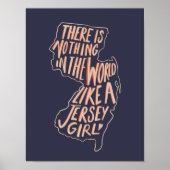 Nichts in der Welt ist wie ein Jersey-Mädchen Poster (Vorne)