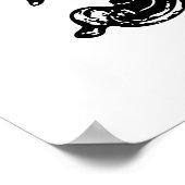 Nichts in Ihrem Haus von William Morris Poster (Ecke)