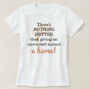 Nichts ist besser als ein Zuhause Tierrettung Zita T-Shirt