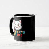 Nichts ist besser als Lächeln Tasse (Vorderseite Links)