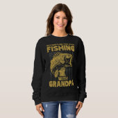 Nichts ist besser als mit Opa für Gr Sweatshirt (Vorne ganz)