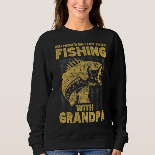 Nichts ist besser als mit Opa für Gr Sweatshirt (Vorderseite)