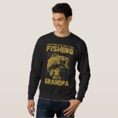 Nichts ist besser als mit Opa für Gr Sweatshirt (Vorne ganz)
