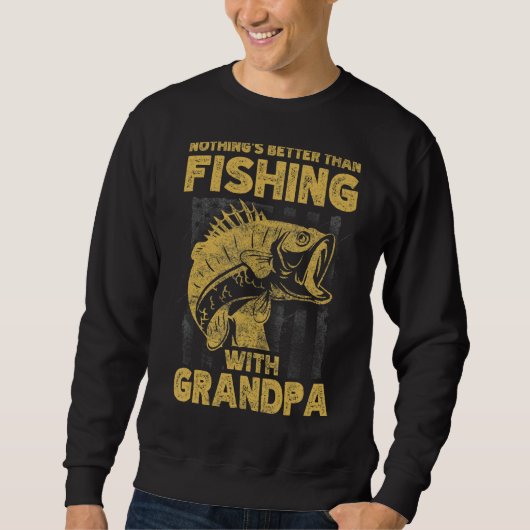 Nichts ist besser als mit Opa für Gr Sweatshirt (Vorderseite)