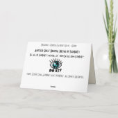 Nichts ist Cooler (Vatertag) Karte (Rückseite)