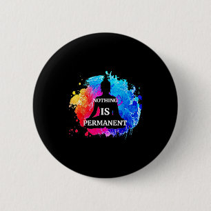 Nichts ist Dauerhaftes Buddhismus Buddha Meditatio Button