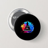 Nichts ist Dauerhaftes Buddhismus Buddha Meditatio Button (Vorne & Hinten)