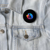 Nichts ist Dauerhaftes Buddhismus Buddha Meditatio Button (Beispiel)