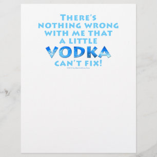 NICHTS IST FALSCH MIT MIR WODKA KANN PROMOTIONAL F FLYER