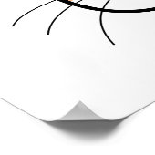 Nichts ist ImPawsible Funny Niedlich Cat Slogan Poster (Ecke)