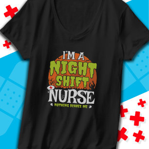 Nichts ist lustiges Halloween Night Shift Nurve T-Shirt
