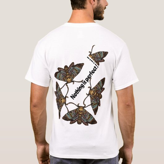 Nichts ist perfekte Frauenoberseite T-Shirt (Rückseite)