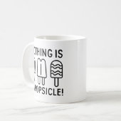 Nichts ist undurchsichtig kaffeetasse (Vorderseite Links)