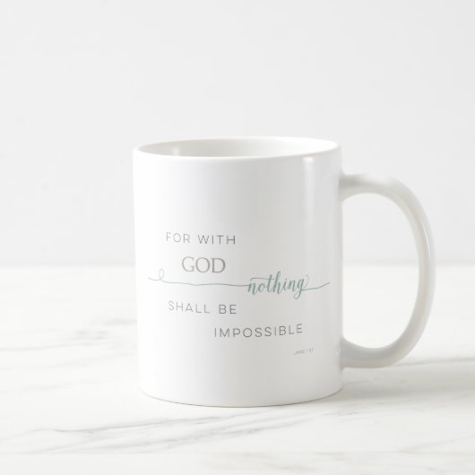 Nichts ist unmöglich kaffeetasse (Rechts)
