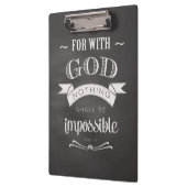 Nichts ist unmöglich klemmbrett (Links)