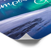 Nichts ist unmöglich mit dem Poster der Verse Gott (Ecke)