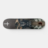 Nichts ist unmöglich mit Gott Skateboard (Horizontal)