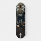 Nichts ist unmöglich mit Gott Skateboard (Vorne)