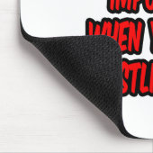 Nichts ist unmöglich... Wrestling Coach Mousepad (Ecke)