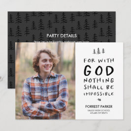 Nichts ist unmögliche Ankündigung eines Abschlusse