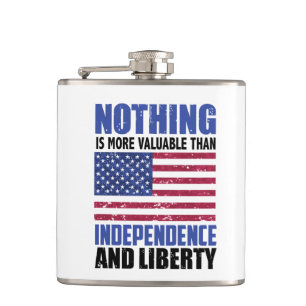 Nichts ist wertvoller als Unabhängigkeit und Leib Flachmann