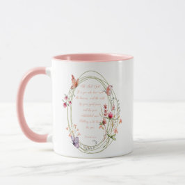 Nichts ist zu schwer für dich. tasse