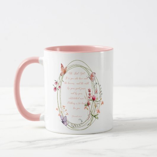 Nichts ist zu schwer für dich. tasse (Links)