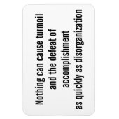 "Nichts kann Aufruhr verursachen..." Magnet (Vertikal)