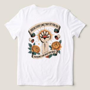Nichts kann dich zurückhalten Women's motivational Tri-Blend Shirt