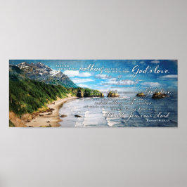 Nichts kann die Liebe der Römer-Bibelverse trennen Poster