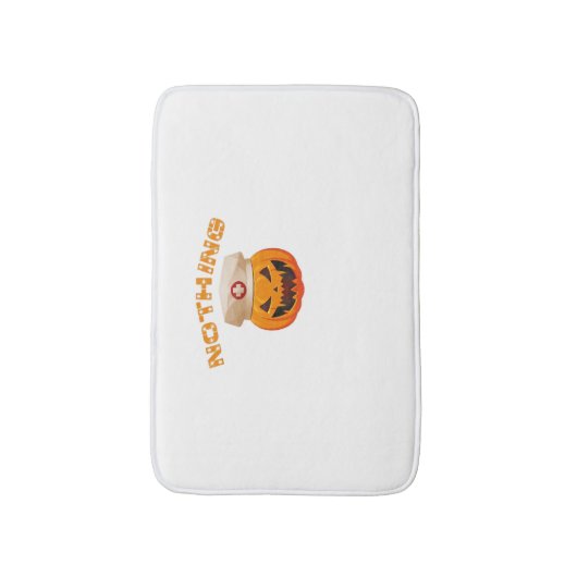 Nichts kann eine Krankenschwester kümmern, Hallowe Badematte (Vorderseite Vertikal)