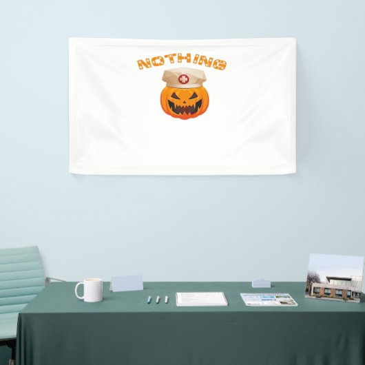 Nichts kann eine Krankenschwester kümmern, Hallowe Banner (Messeveranstaltung)