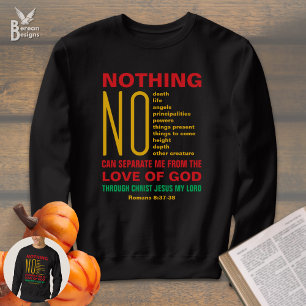NICHTS KANN MICH VON GOTTES LIEBE Christlich UNTER Sweatshirt
