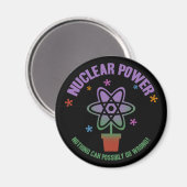 Nichts kann schief gehen! magnet (Vorderseite/Rückseite)