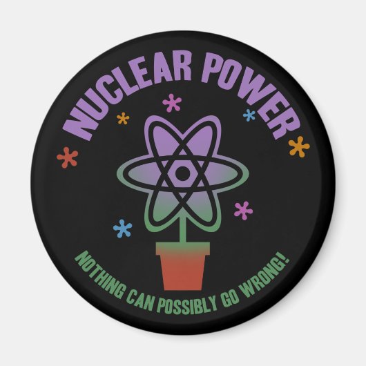 Nichts kann schief gehen! magnet (Vorne)