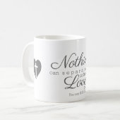 Nichts kann uns von der Liebe Gottes trennen! Kaffeetasse (Vorderseite Links)