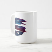 Nichts kann uns von der Liebe Gottes trennen - Rom Kaffeetasse (Vorderseite Links)