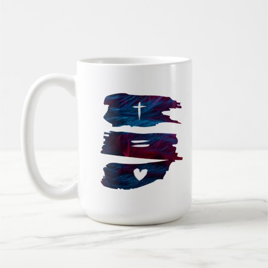 Nichts kann uns von der Liebe Gottes trennen - Rom Kaffeetasse (Links)