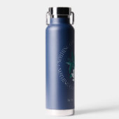 Nichts kommt aus dem Nichts - der weiße Lotus Trinkflasche (Vorne)