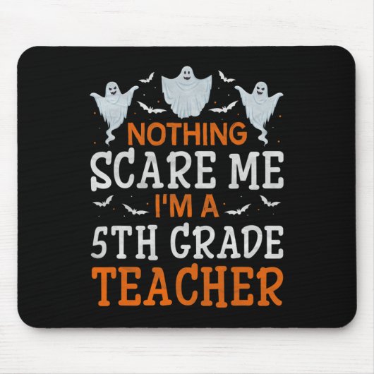 Nichts kümmert mich, ich bin ein 5th Grade Teacher Mousepad (Vorne)