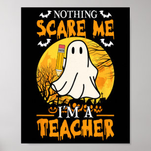 Nichts kümmert mich, ich bin ein lustiges Hallowee Poster